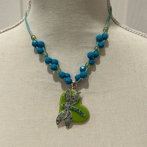 Dragonfly necklace